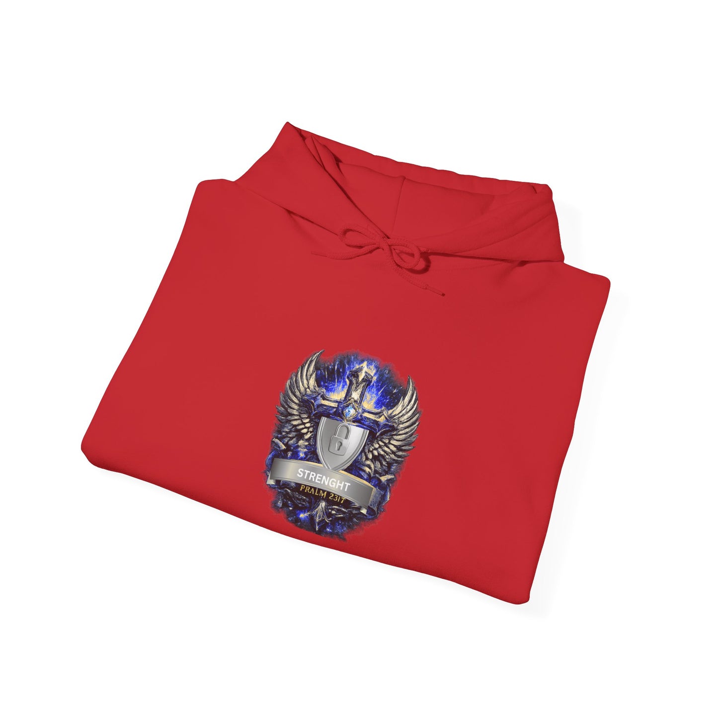 Knight Helmet Crest Hoodie — Medieval Armor Emblem Sweatshirt