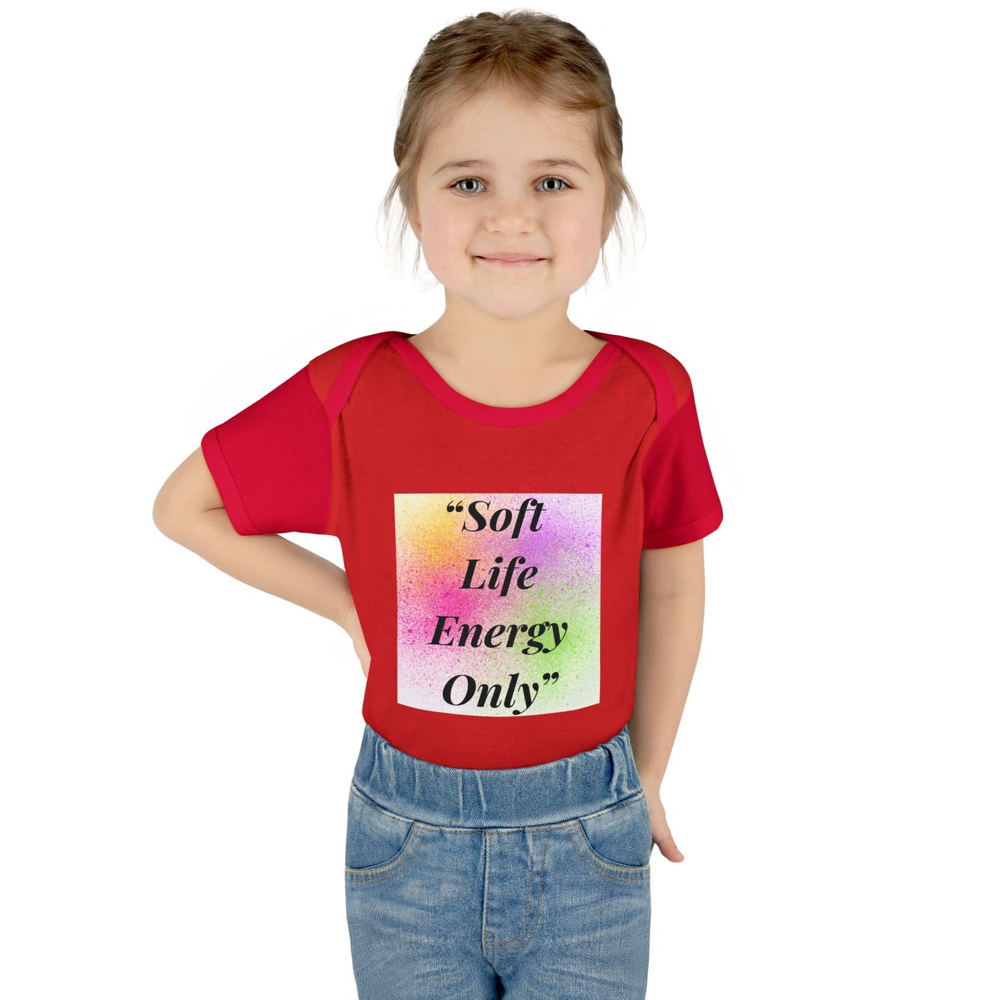 Cute Soft Life Energy Only Baby Bodysuit