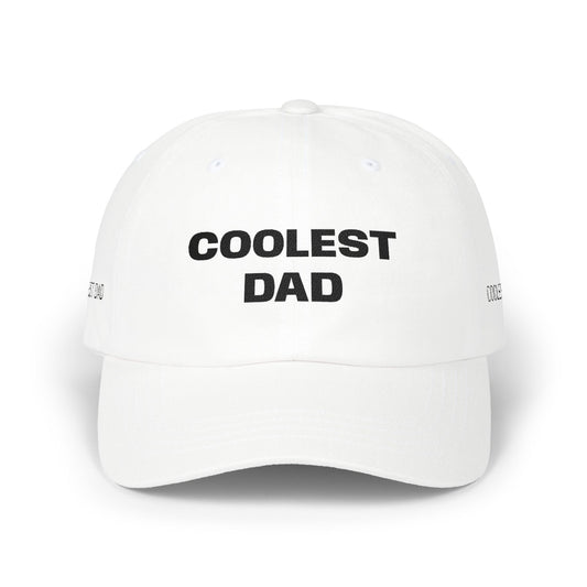 Coolest Dad Embroidered Cap — 'Coolest Dad' Front & 'EST 2007' Back
