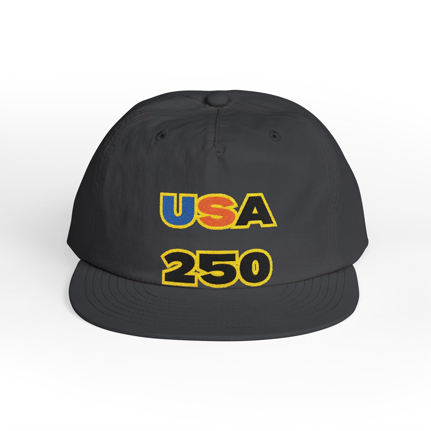 USA 250 Surf Cap | Embroidered Trucker Hat, White Snapback