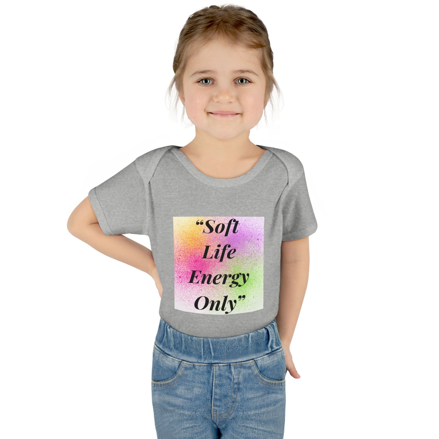 Cute Soft Life Energy Only Baby Bodysuit