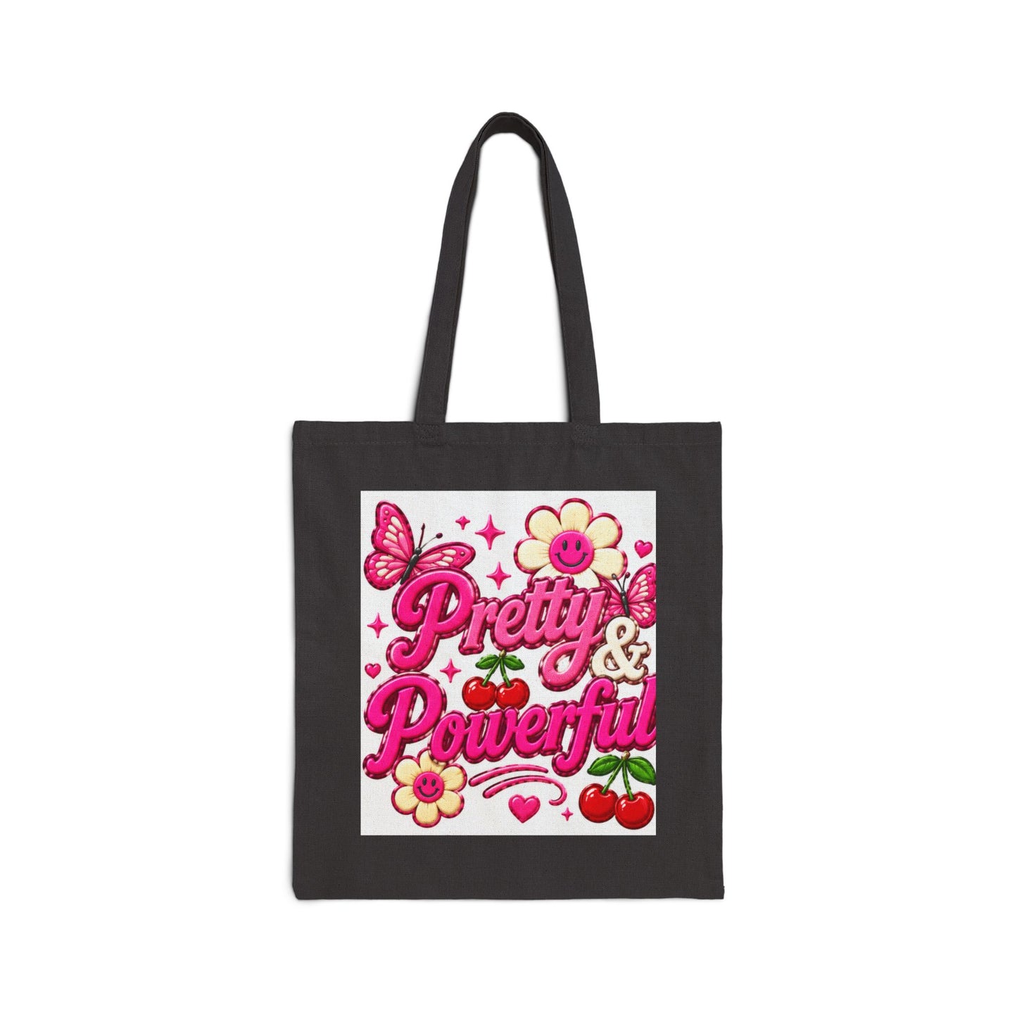 Healing Looks Good On Me Tote Bag | Pretty & Powerful Floral Cherry Design