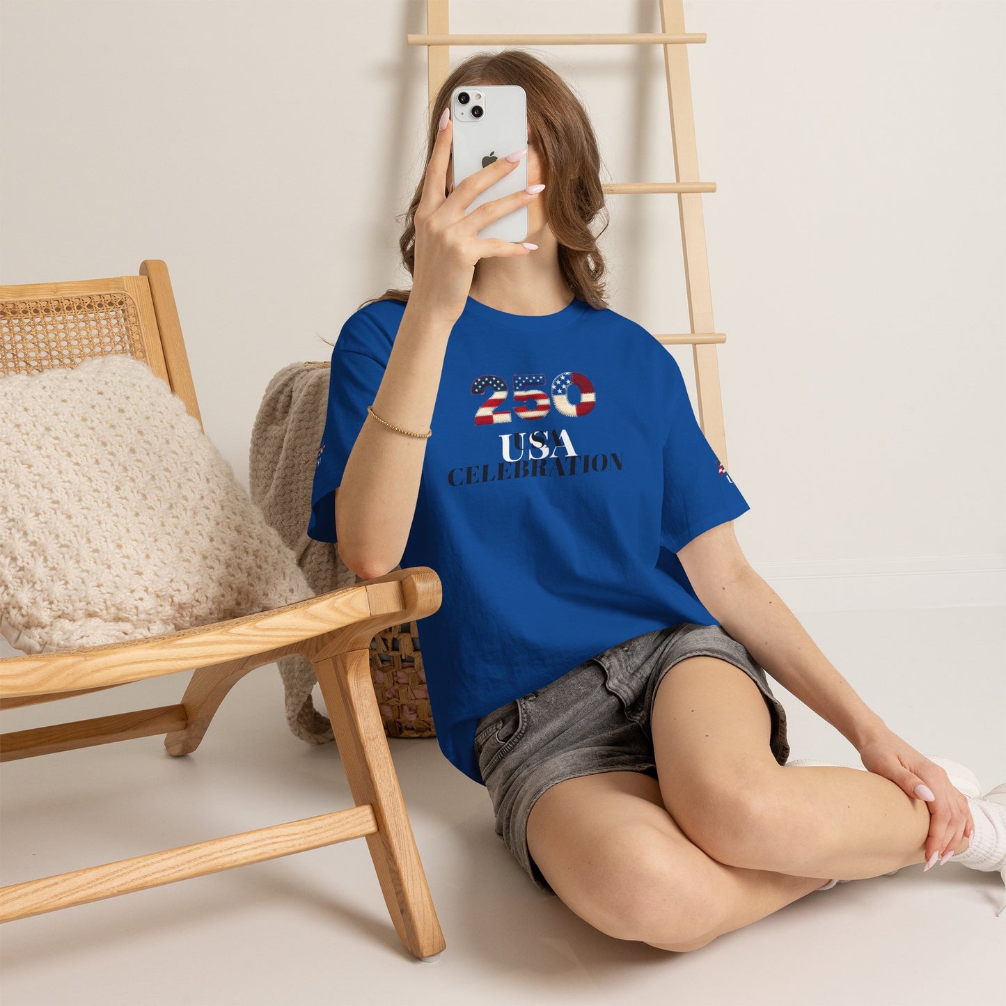 250 USA Celebration T‑Shirt — Patriotic 4th of July Tee