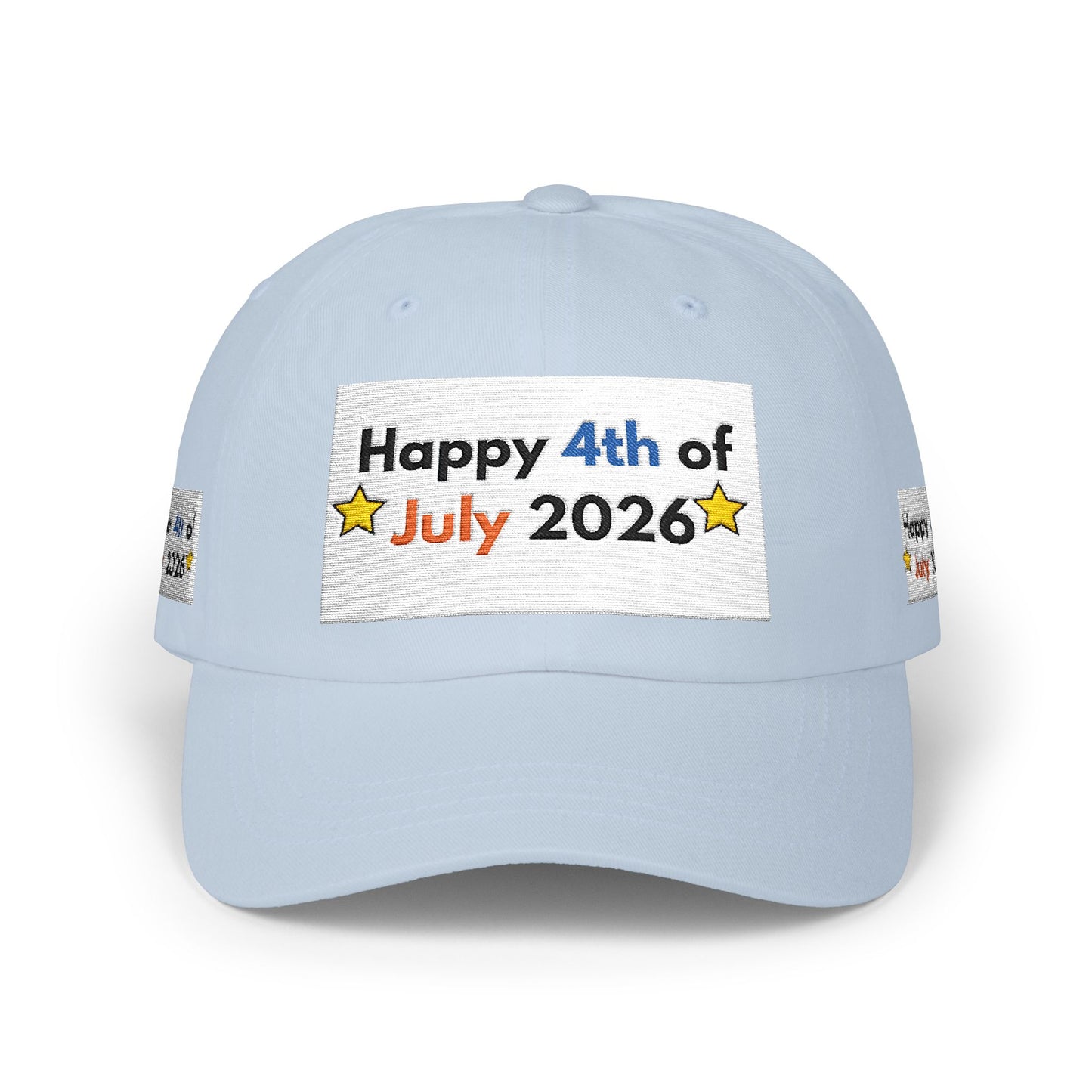 Happy 4th of July 2026 Dad Cap | Independence Day Stars Theme