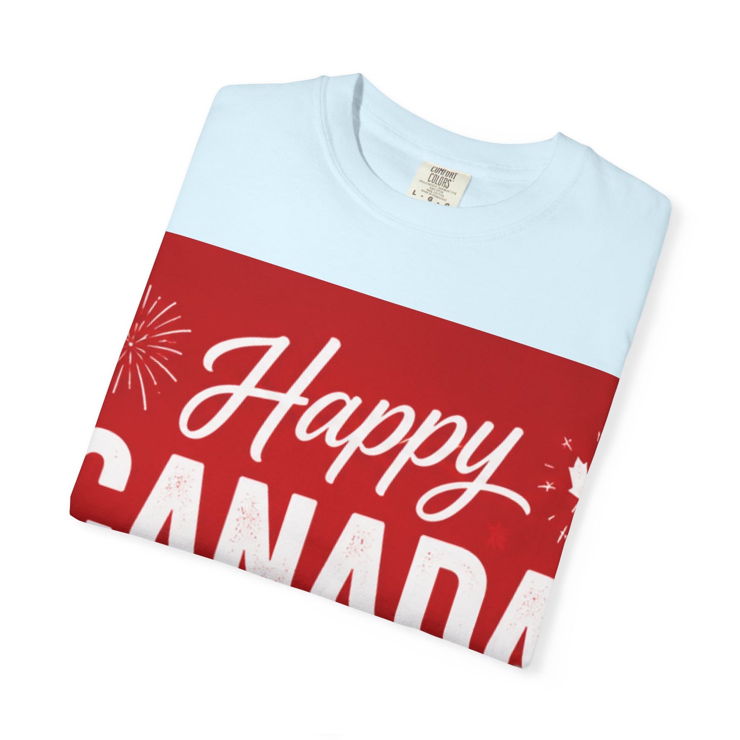 Happy Canada Day T-Shirt — Red Maple Leaf Canada Day Tee