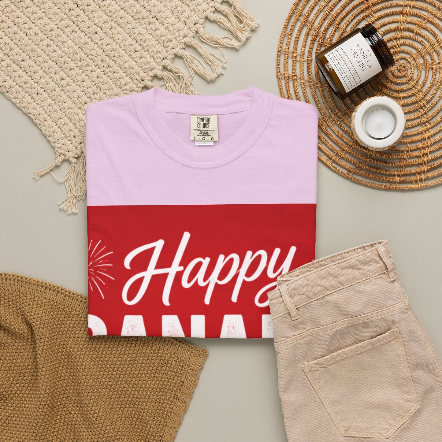Happy Canada Day T-Shirt — Red Maple Leaf Canada Day Tee