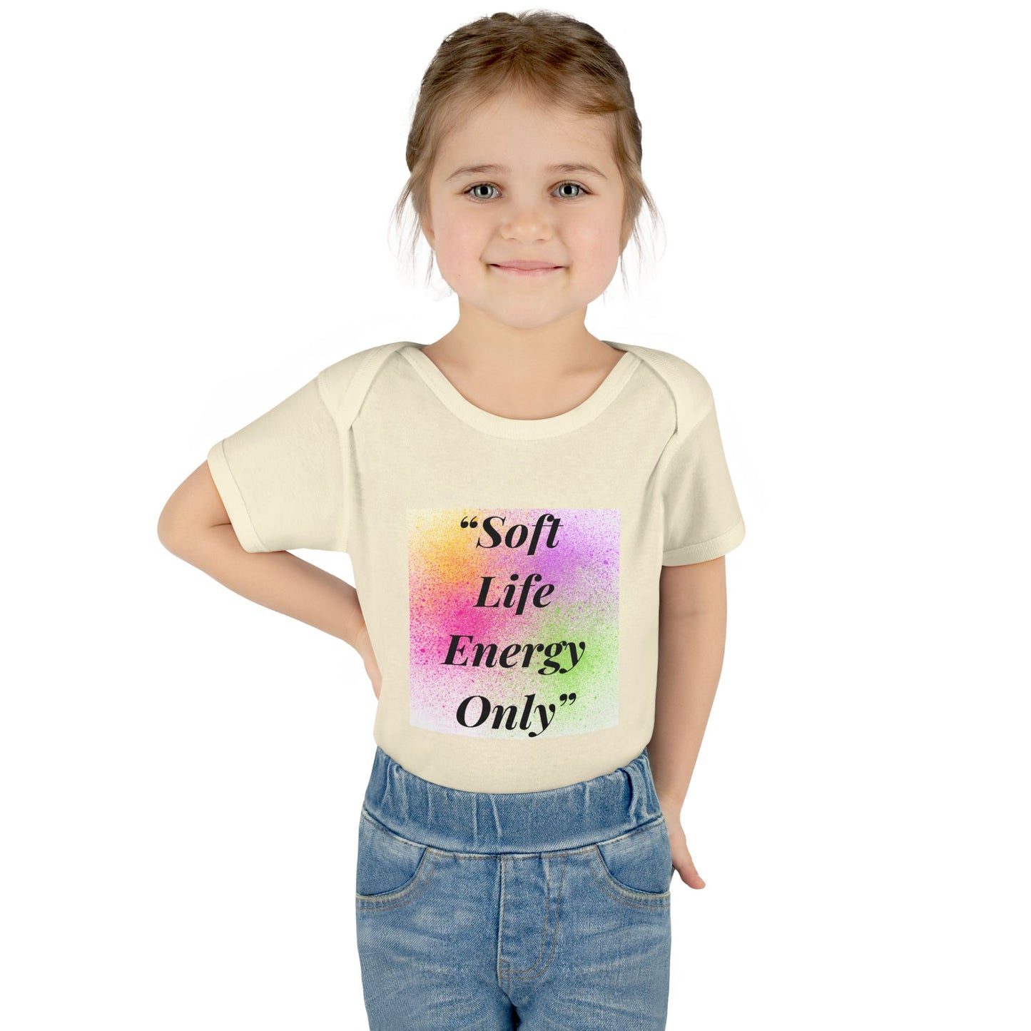 Cute Soft Life Energy Only Baby Bodysuit
