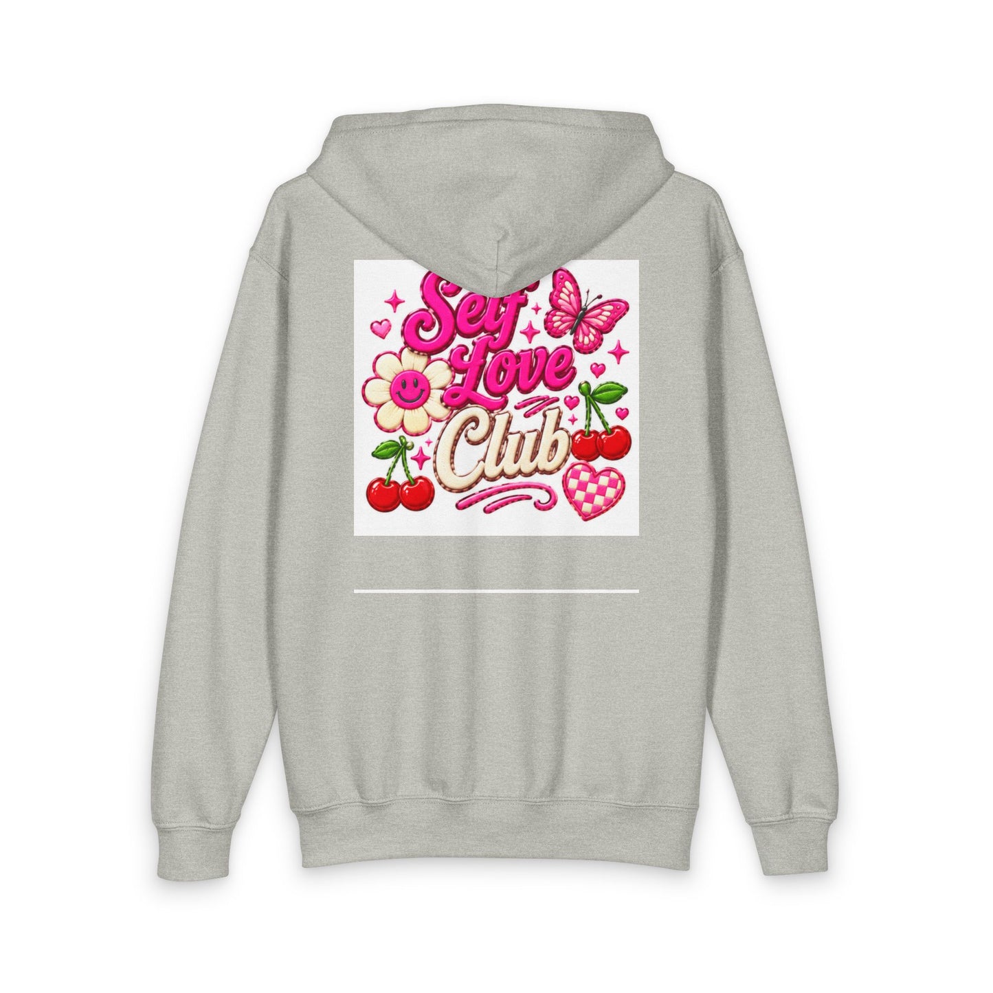 Say Love Club hoodie | Youth Zip-Up Hoodie