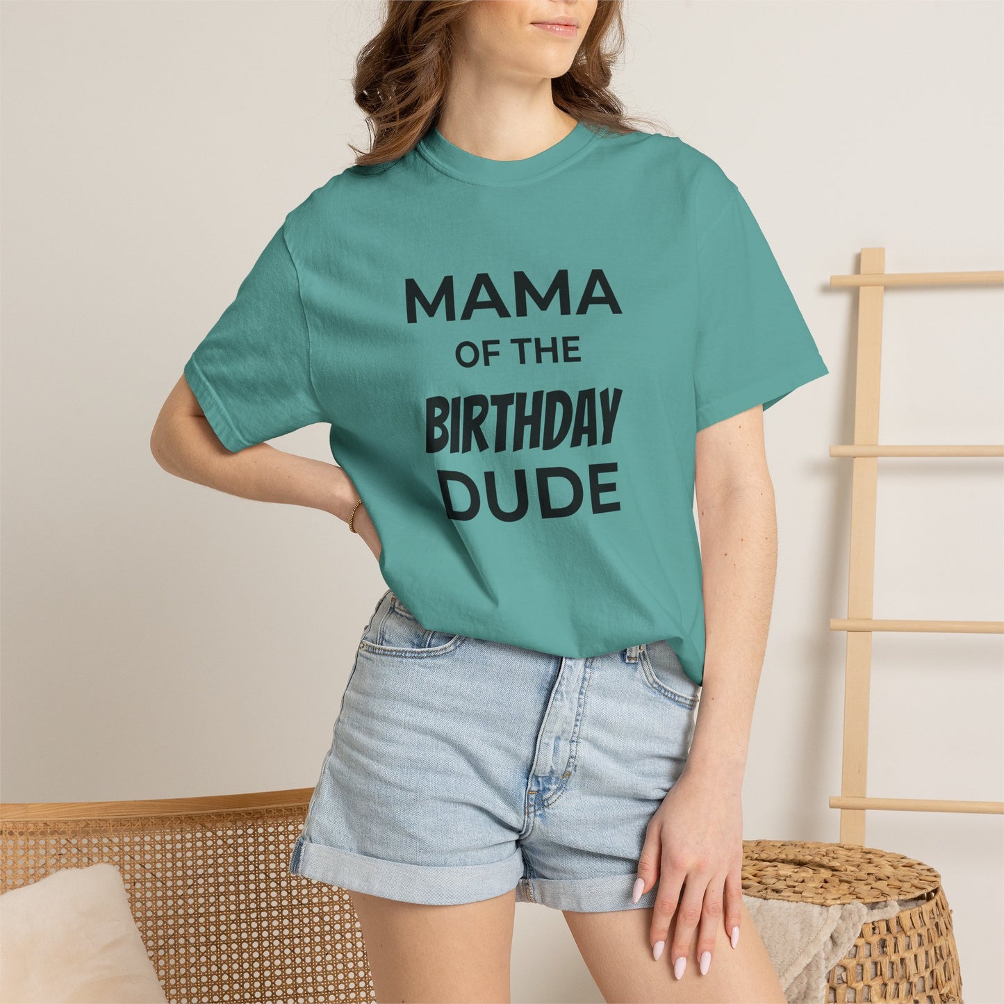 Mama of the Birthday Dude T-Shirt