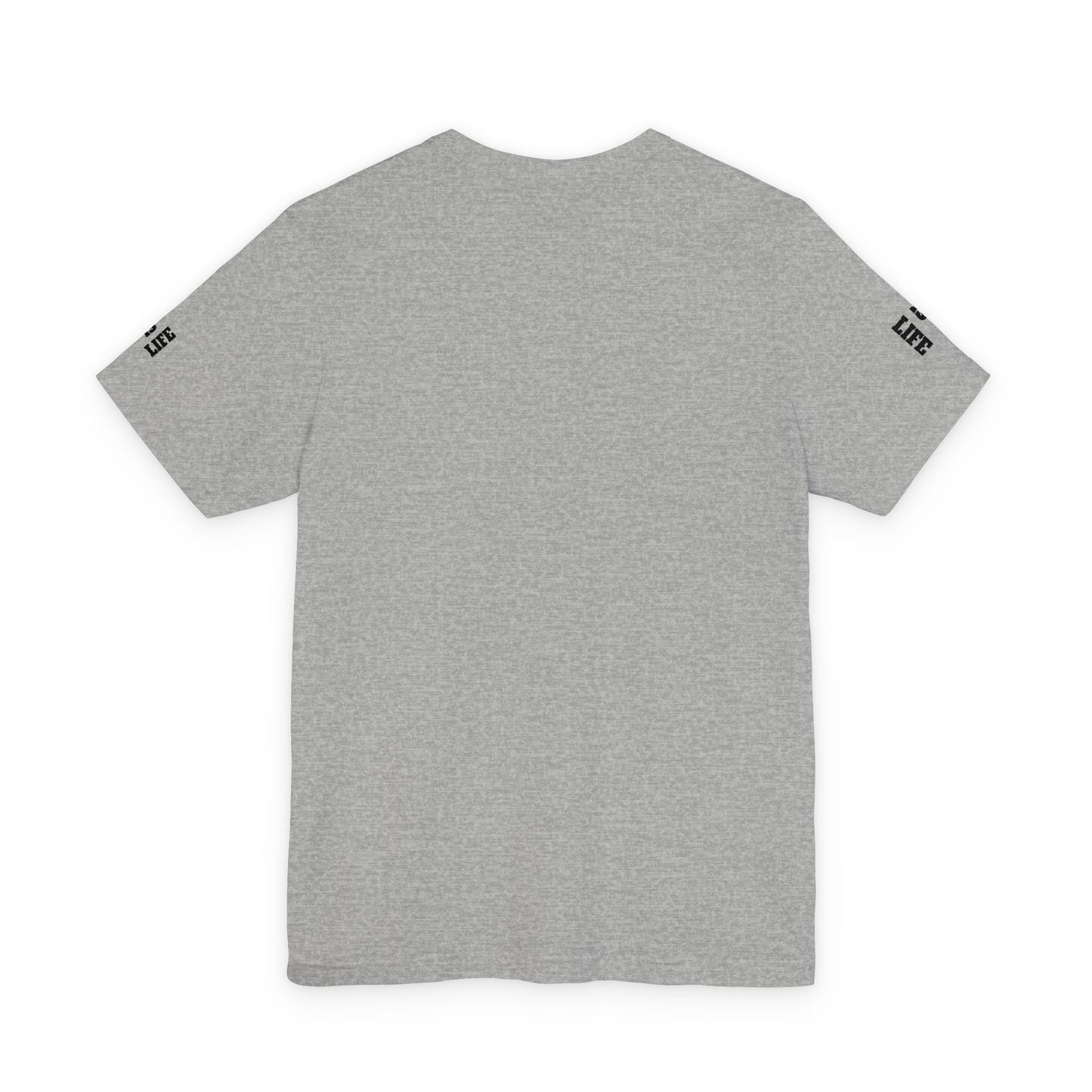 Such Is Life tee | Minimalist typographic shirt, black text on white