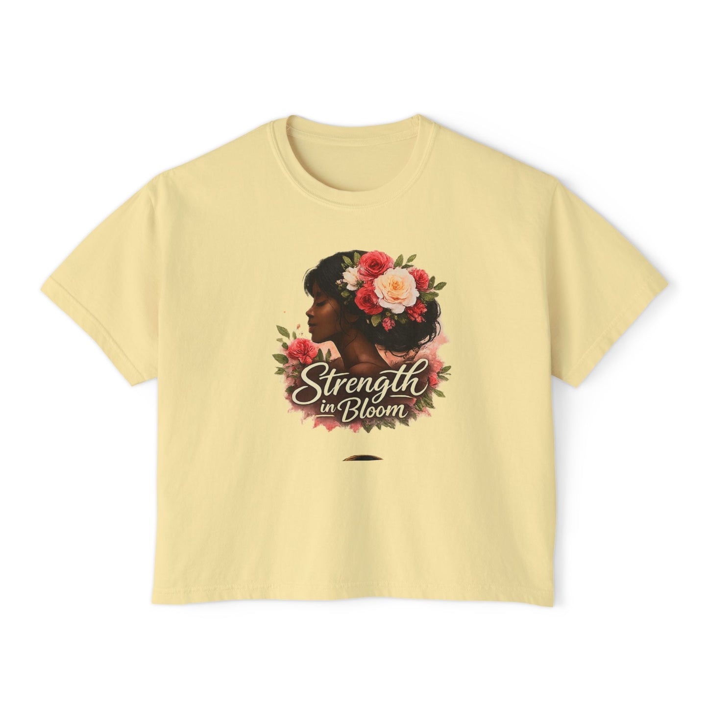 Strength in Bloom Women's Boxy Tee