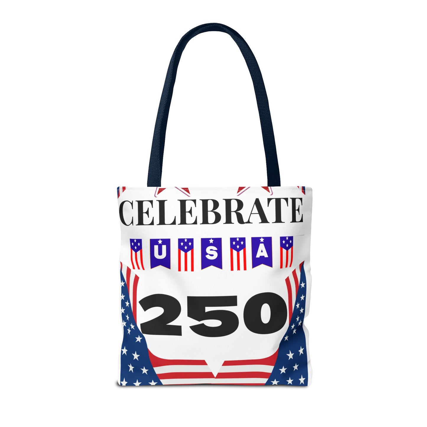 Celebrate USA 250 Tote Bag | 4th of July bag for firework