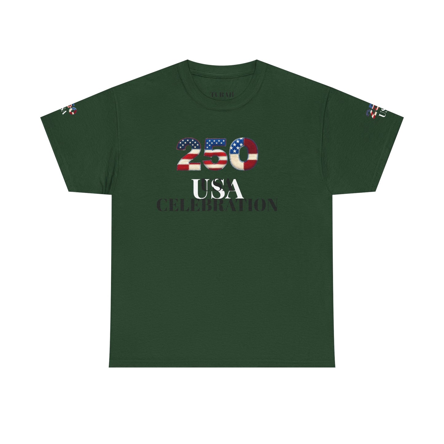 250 USA Celebration T‑Shirt — Patriotic 4th of July Tee