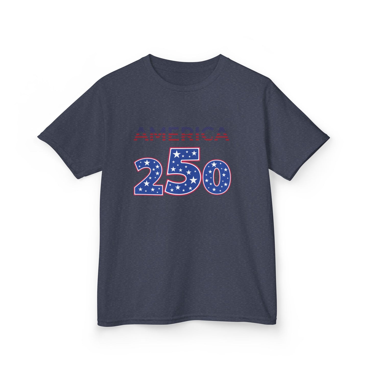 America 250 Kids Tee | Patriotic Fireworks Fourth of July Shirt