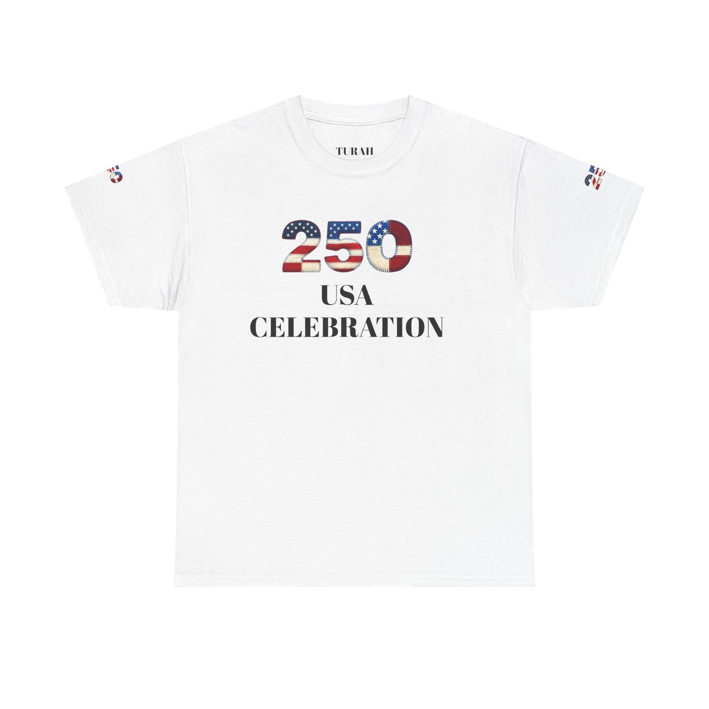 250 USA Celebration T‑Shirt — Patriotic 4th of July Tee