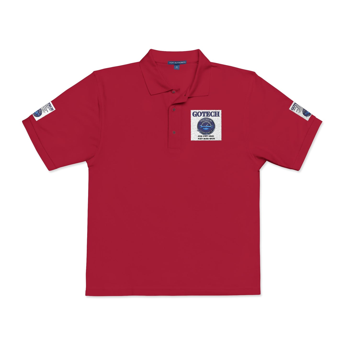 Embroidered Polo Shirt for Male and Female