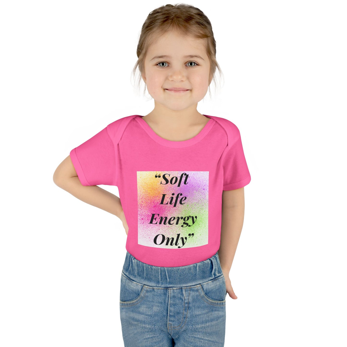 Cute Soft Life Energy Only Baby Bodysuit