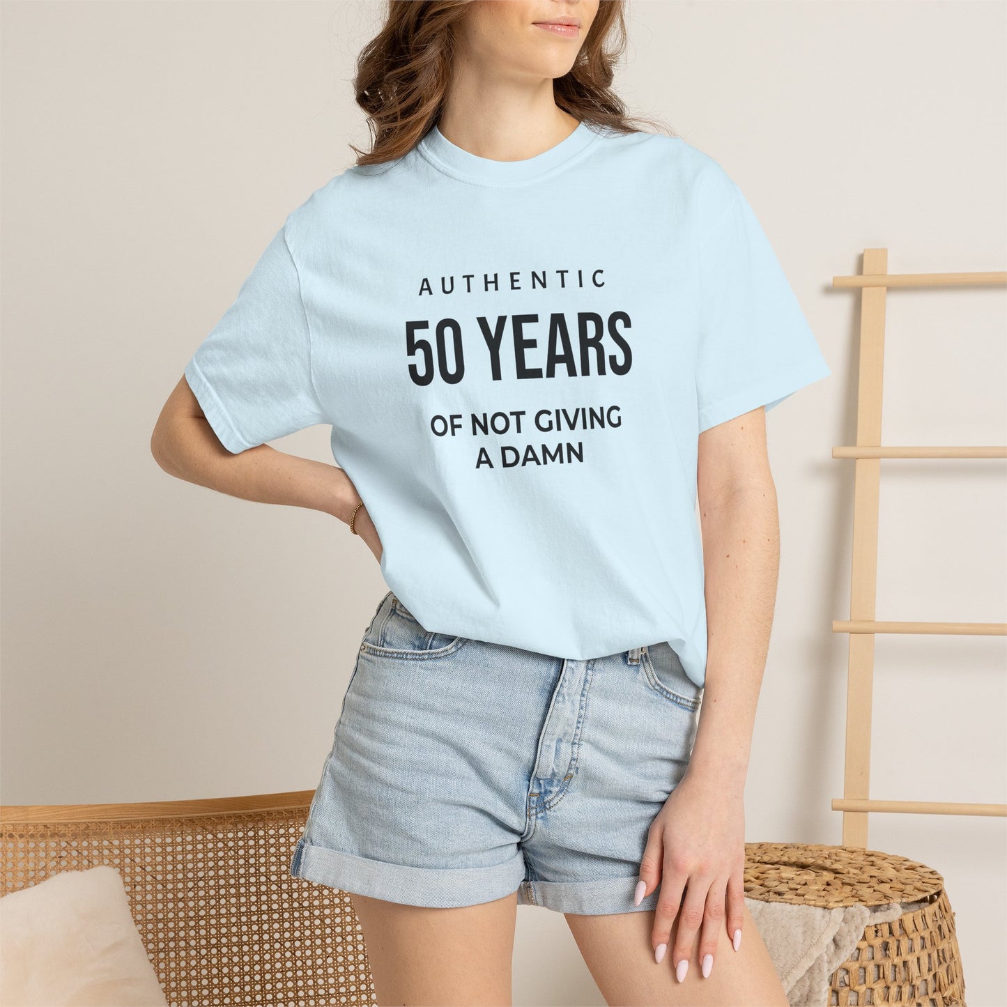 50 Years of Not Giving a Damn T-Shirt — Funny 50th Birthday Tee