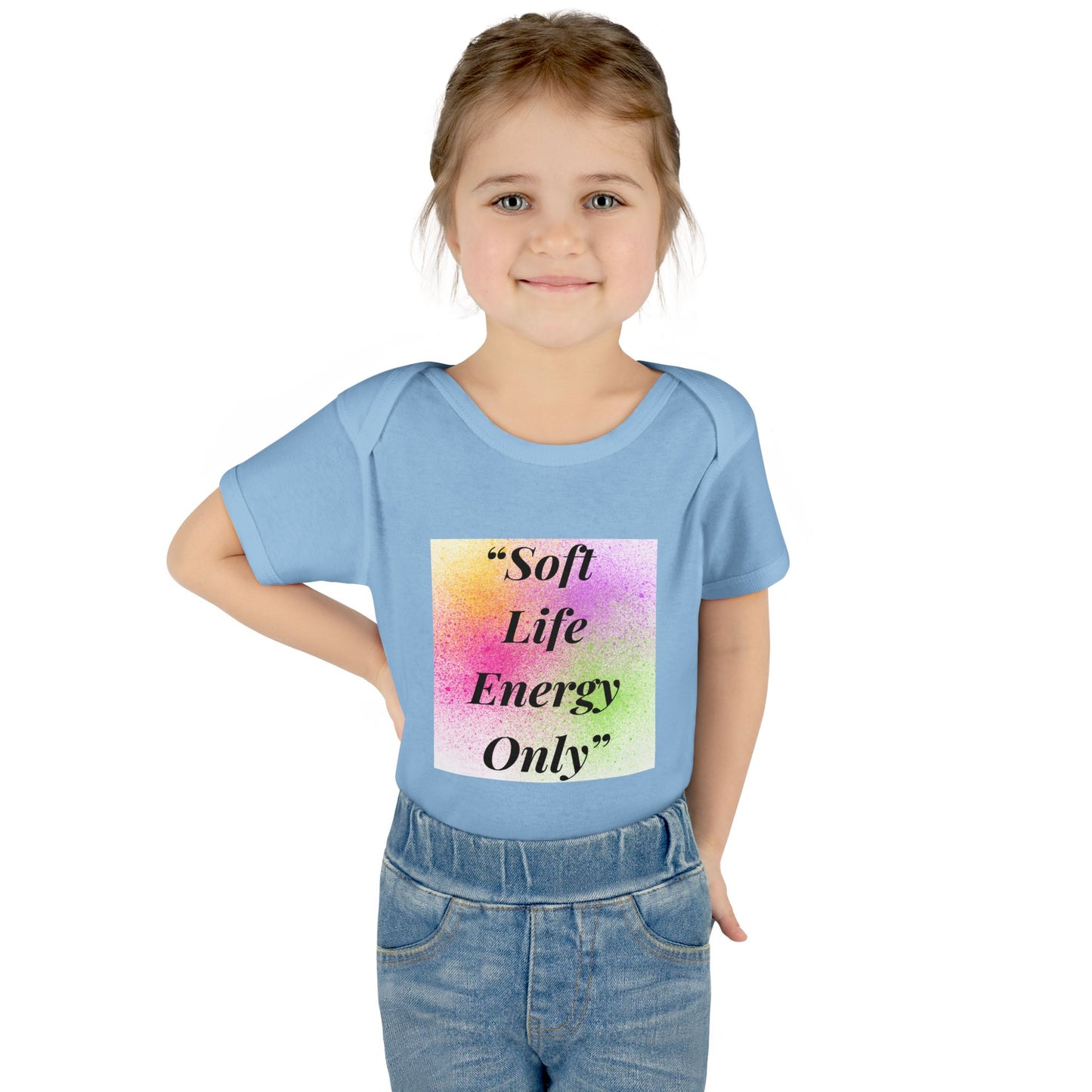 Cute Soft Life Energy Only Baby Bodysuit