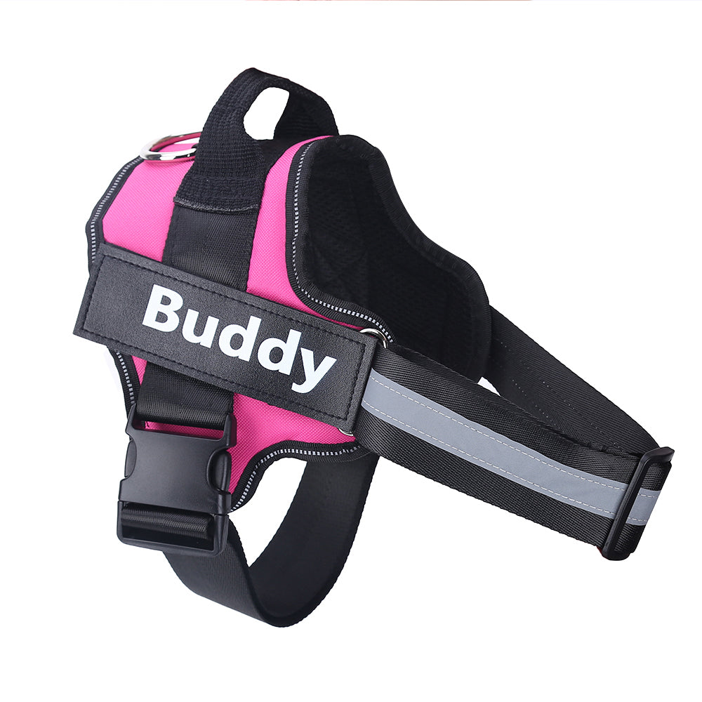 Personalized  NO PULL  Pet Harness Vest For Small Large Dog Custom Patch Pet Supplies