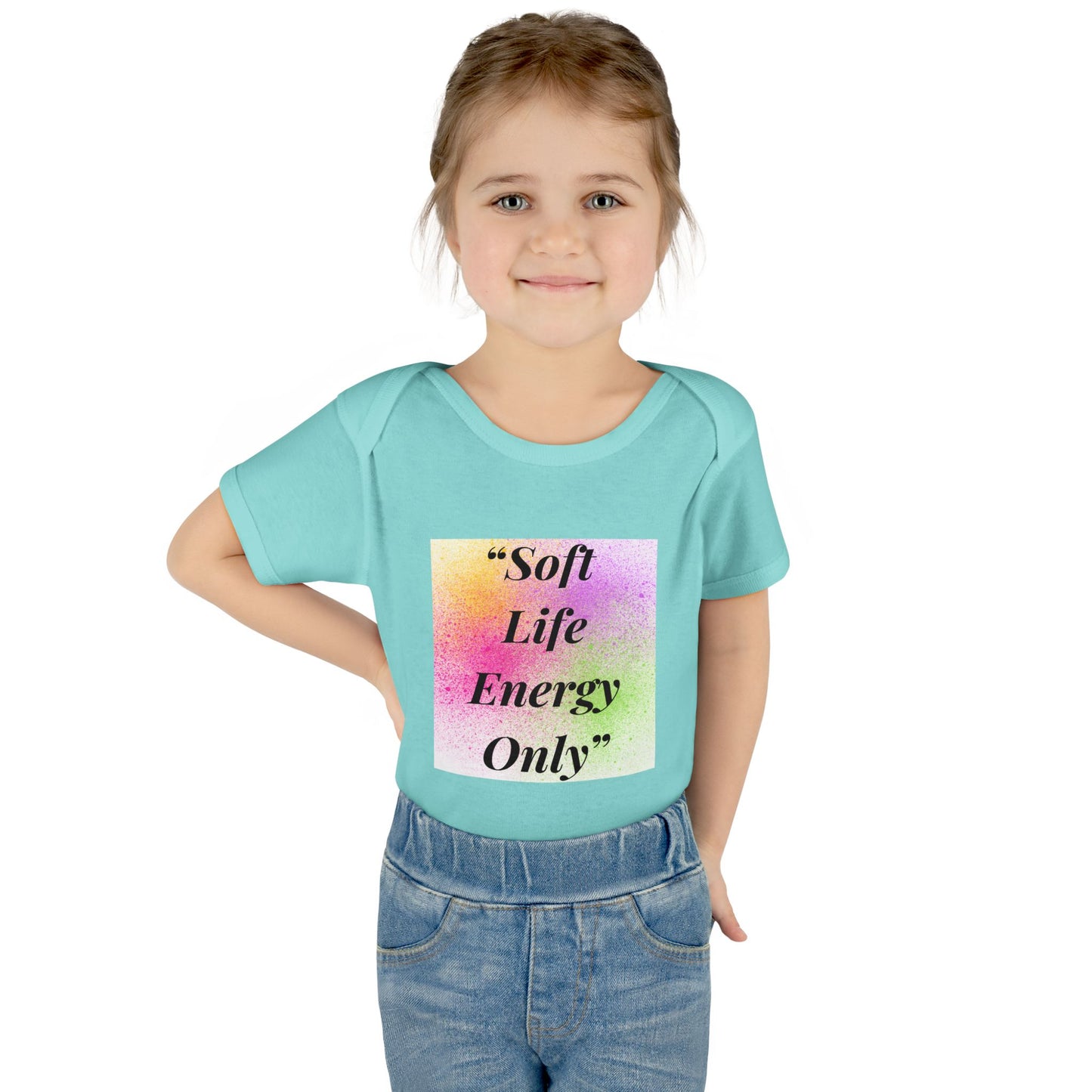 Cute Soft Life Energy Only Baby Bodysuit