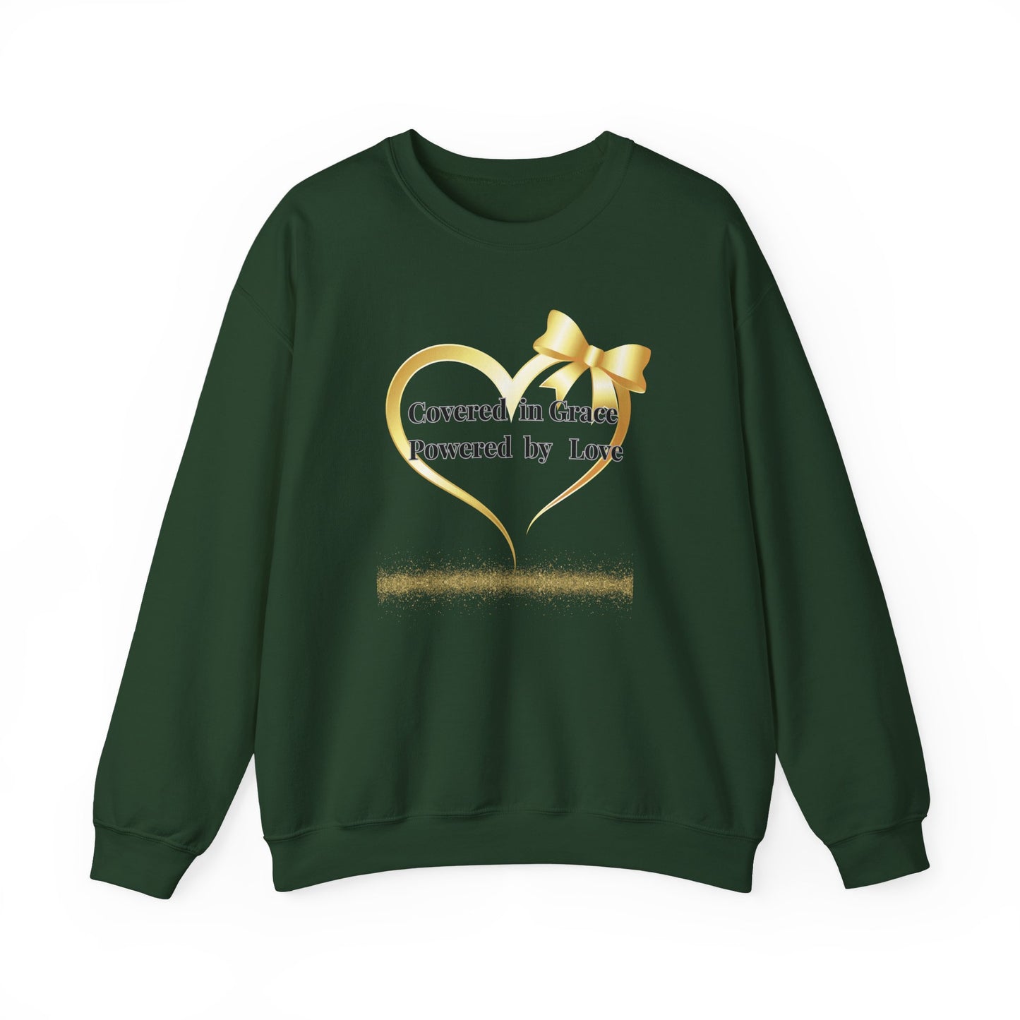 Our Queen Crewneck Sweatshirt — Gold Crown Graphic Pullover