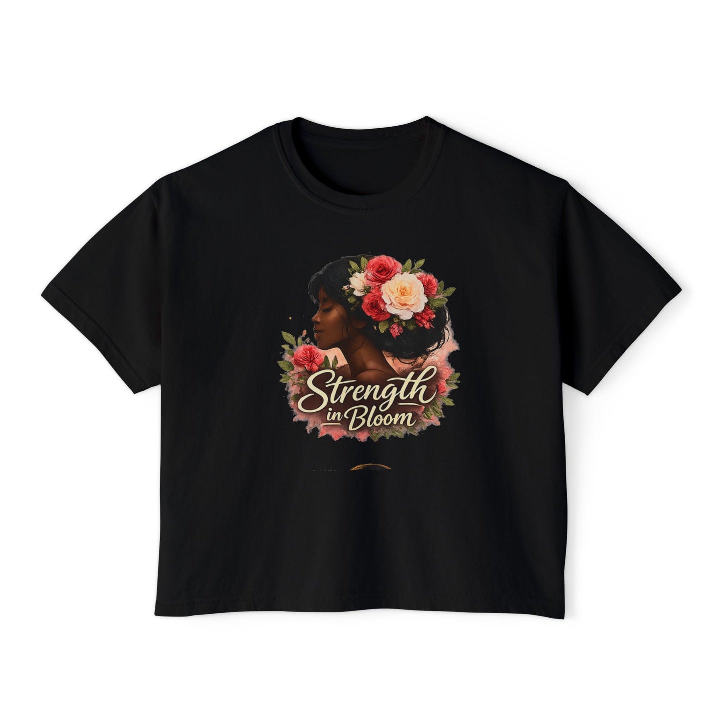 Strength in Bloom Women's Boxy Tee
