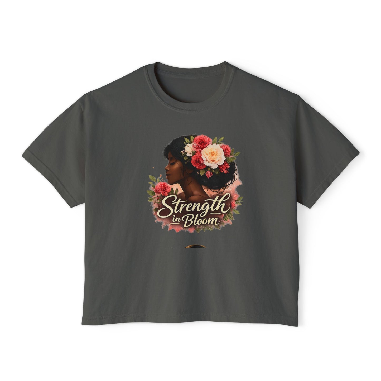 Strength in Bloom Women's Boxy Tee