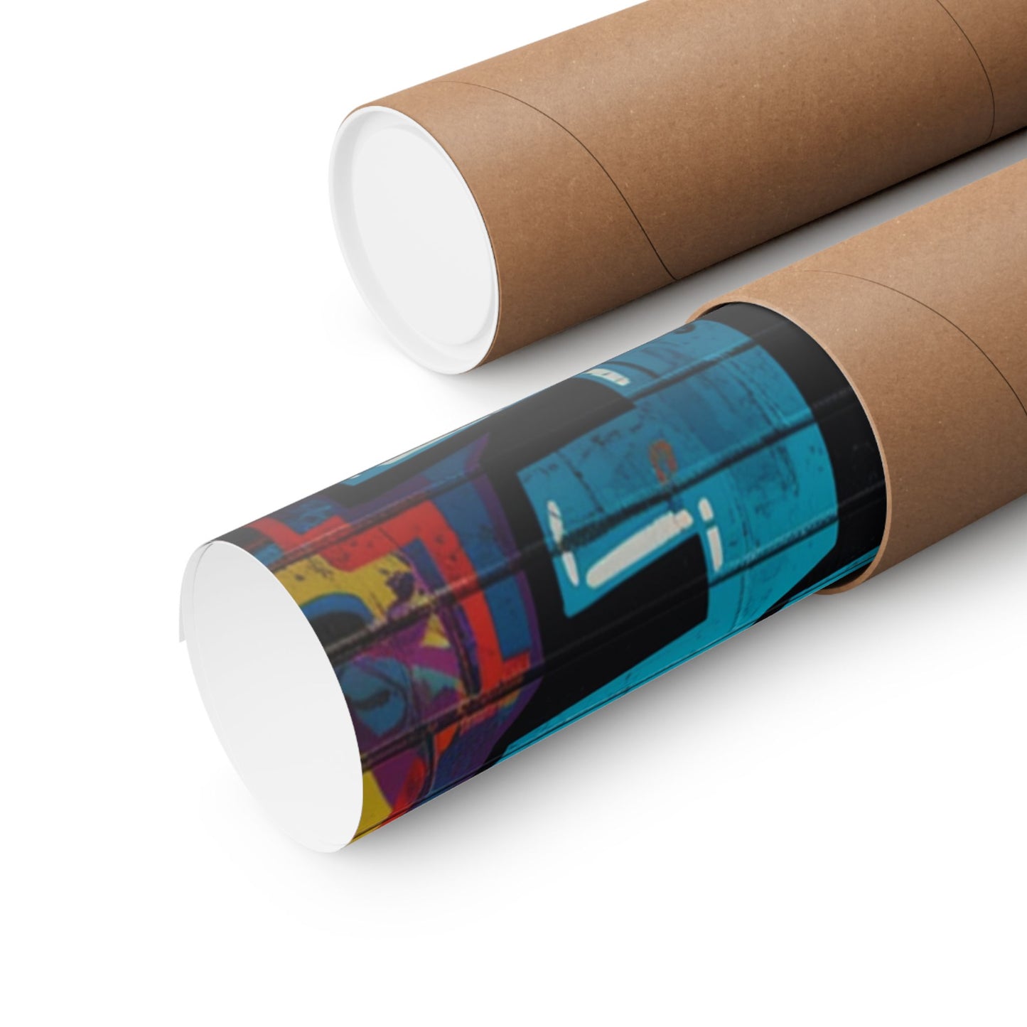 Love Over Hate Matte Poster — Bold Graffiti Street Art Wall Print