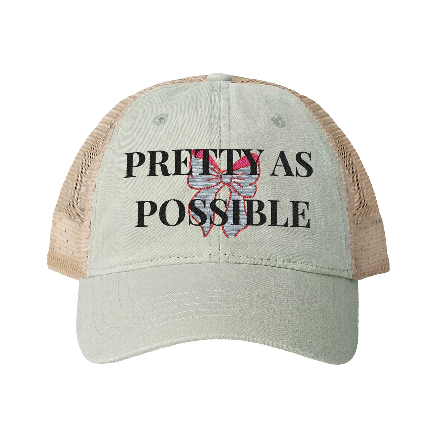 Women's Washed Mesh-Back Cap
