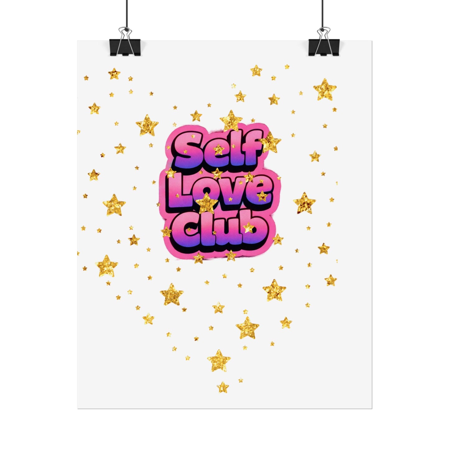 Self Love Club Poster FOR GIRLS