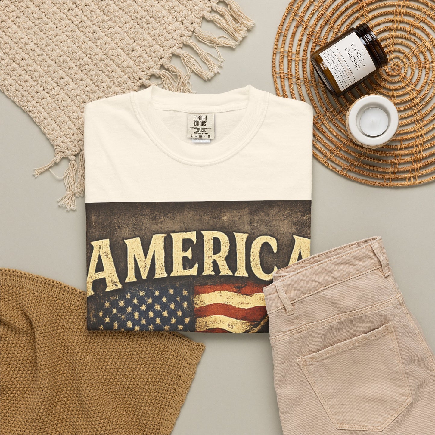 America 1776-2026 Vintage Flag Eagle T-shirt