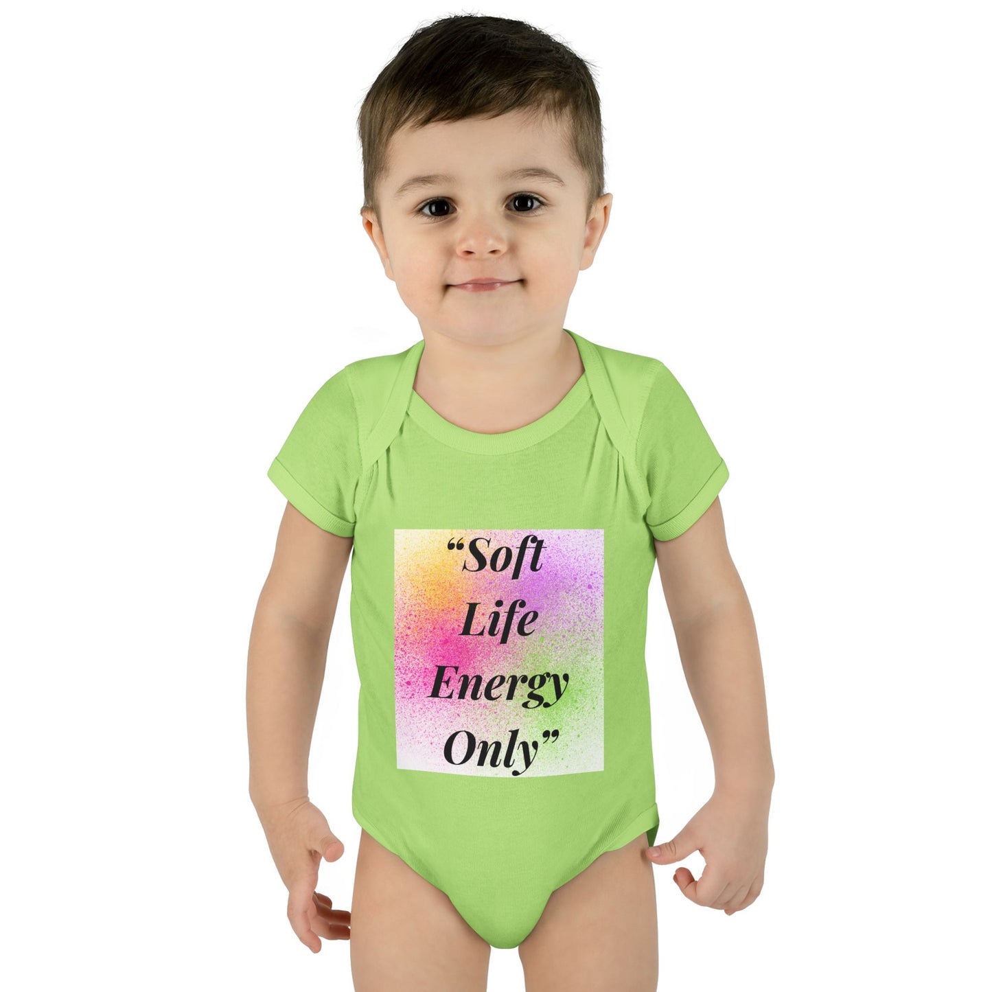 Cute Soft Life Energy Only Baby Bodysuit