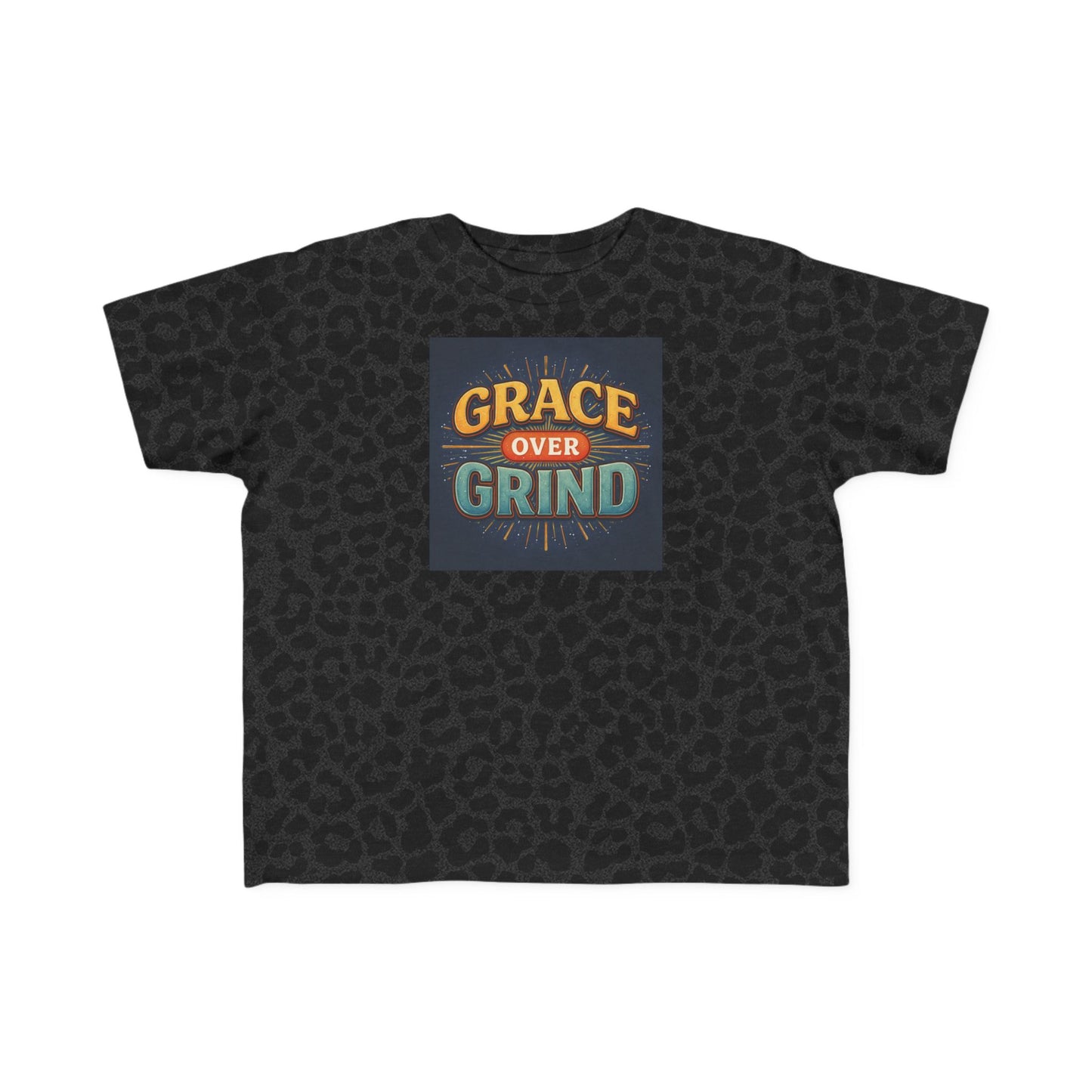 Grace Over Grind Retro Inspirational Toddler T-Shirt