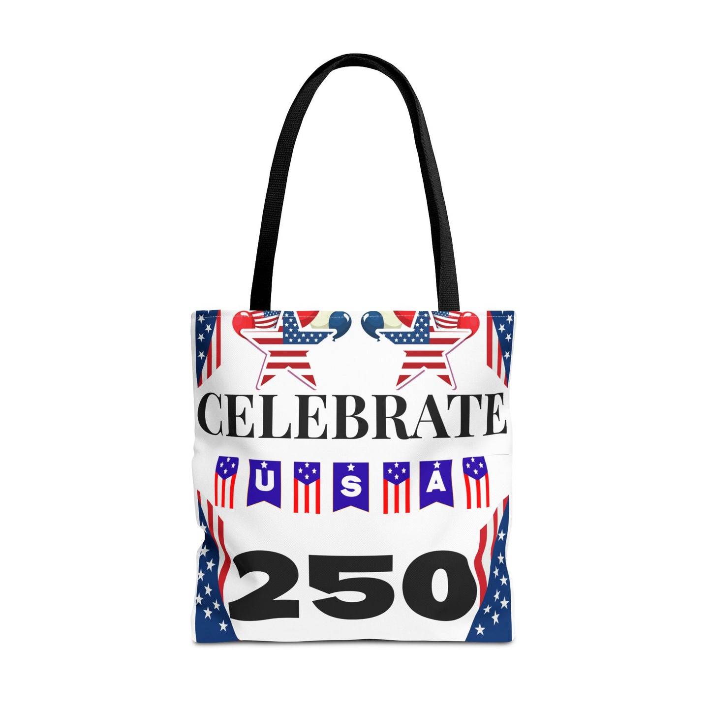 Celebrate USA 250 Tote Bag | 4th of July bag for firework