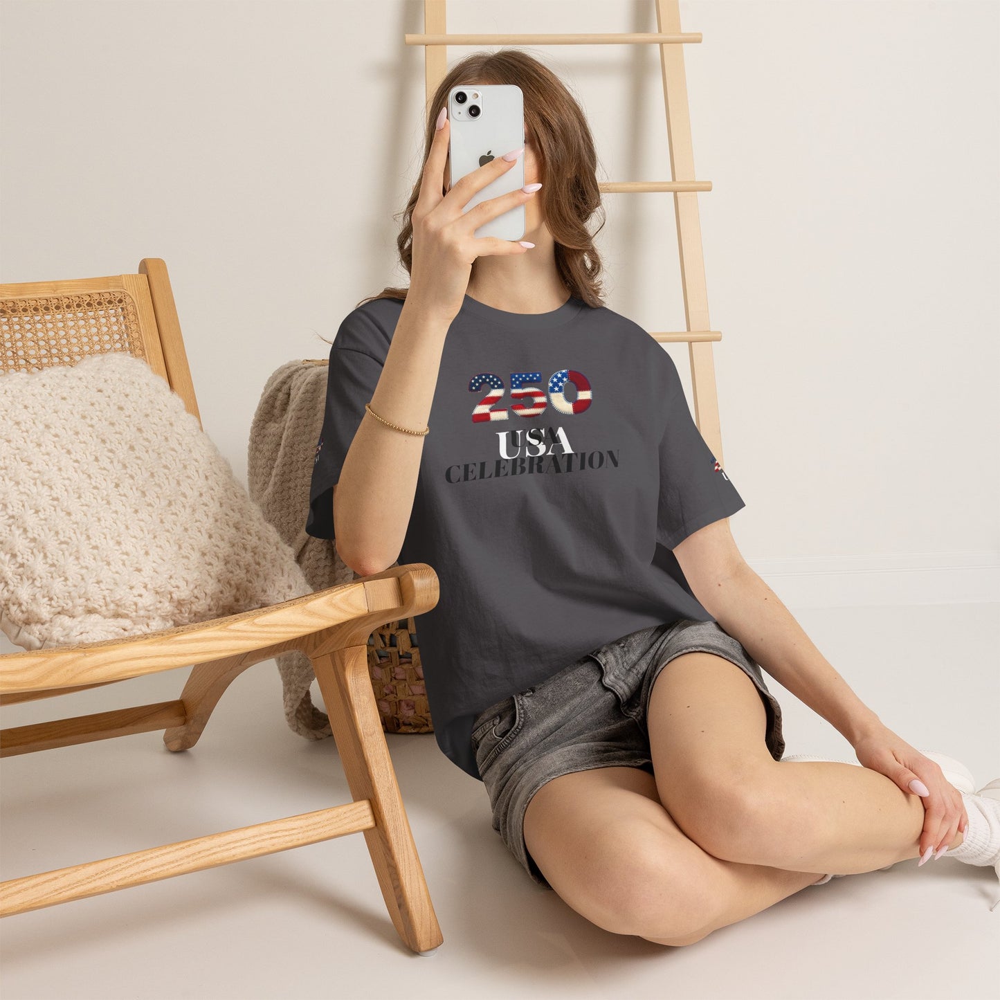 250 USA Celebration T‑Shirt — Patriotic 4th of July Tee