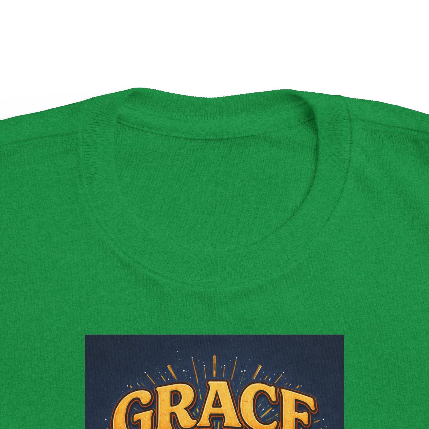 Grace Over Grind Retro Inspirational Toddler T-Shirt