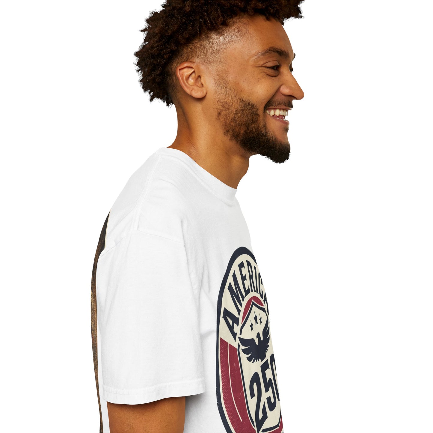 Raised on Freedom USA T-Shirt — America 250 Patriotic Graphic Tee