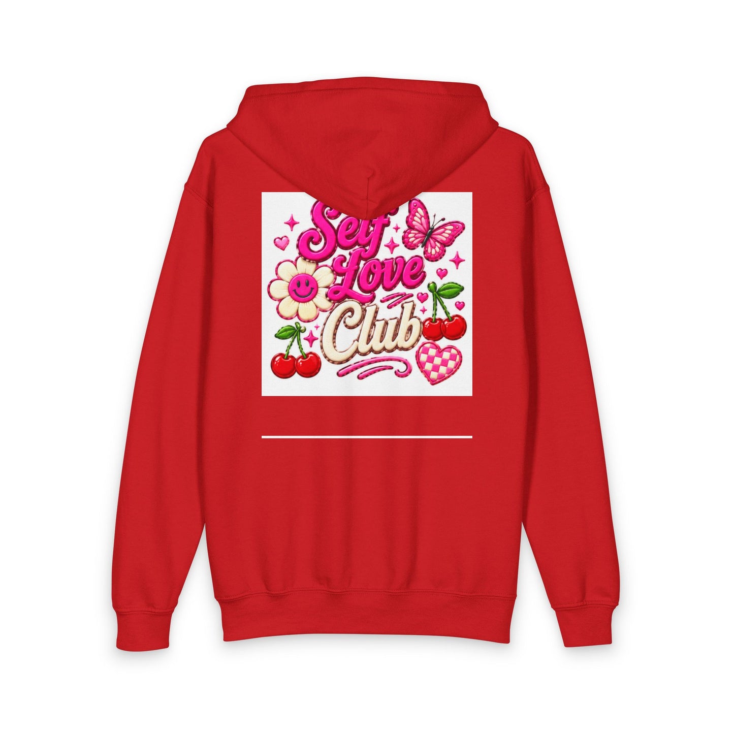 Say Love Club hoodie | Youth Zip-Up Hoodie