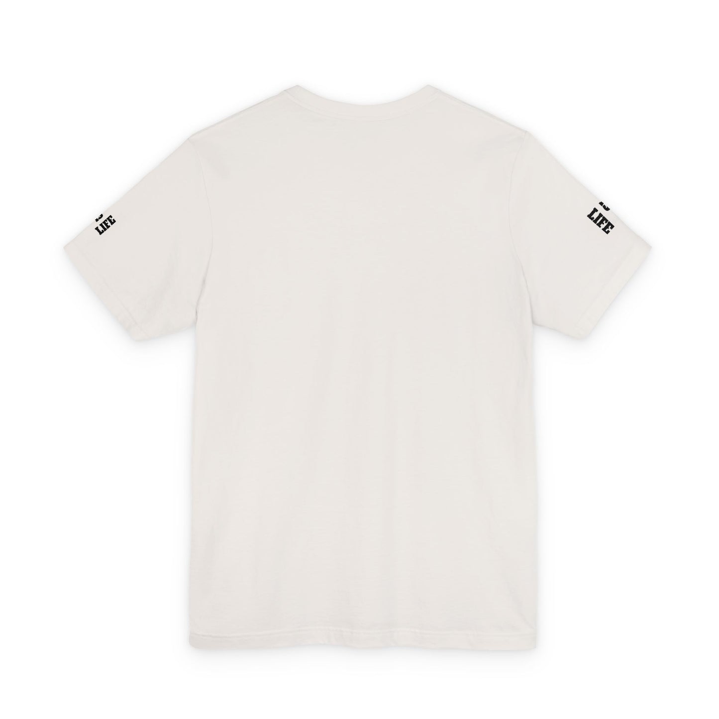 Such Is Life tee | Minimalist typographic shirt, black text on white