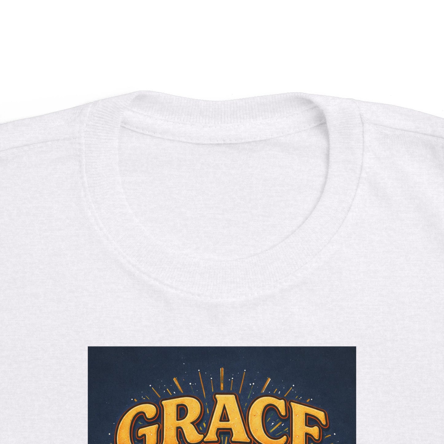 Grace Over Grind Retro Inspirational Toddler T-Shirt