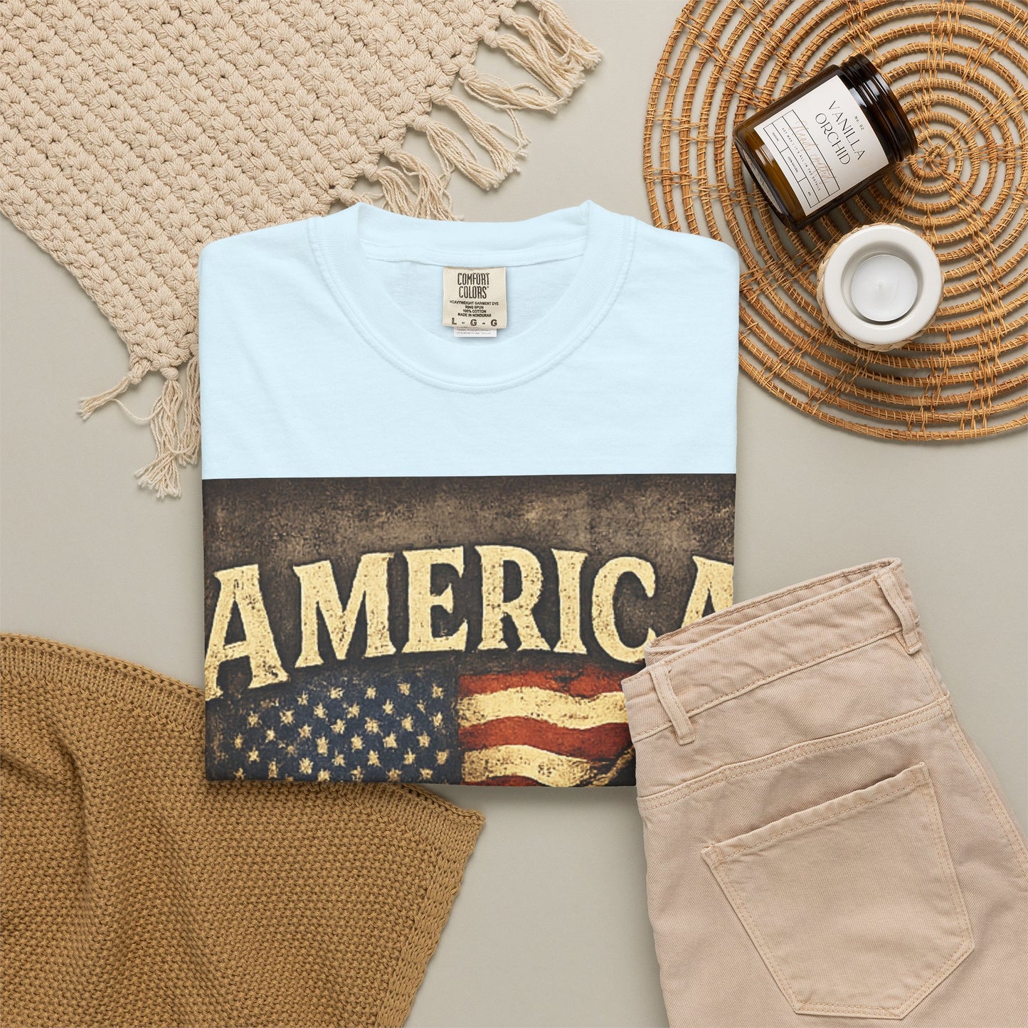 America 1776-2026 Vintage Flag Eagle T-shirt