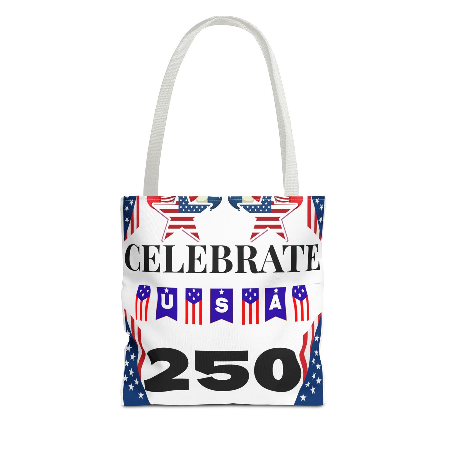 Celebrate USA 250 Tote Bag | 4th of July bag for firework