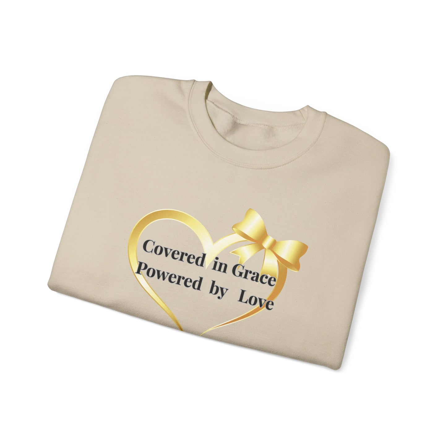 Our Queen Crewneck Sweatshirt — Gold Crown Graphic Pullover
