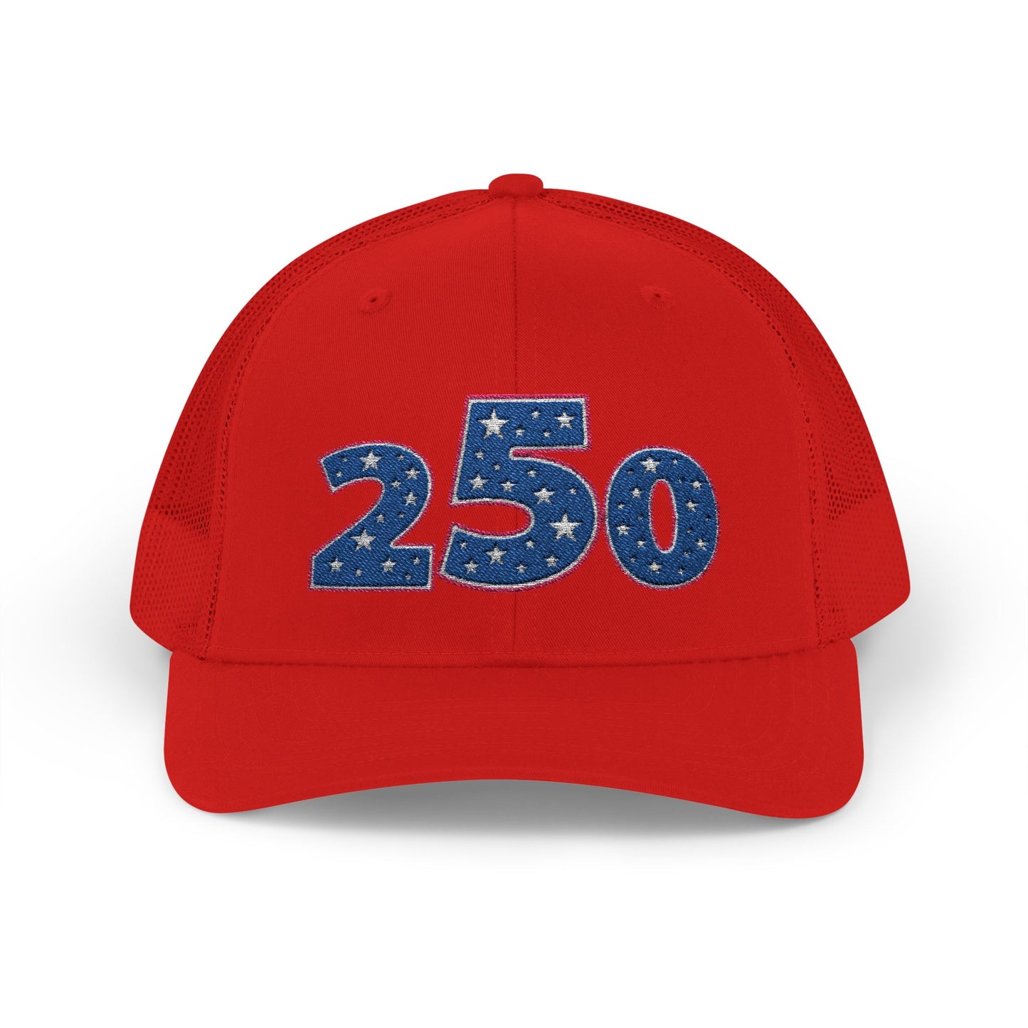 Blue Glitter 250 Patch Snapback Cap | Trucker Mesh Hat