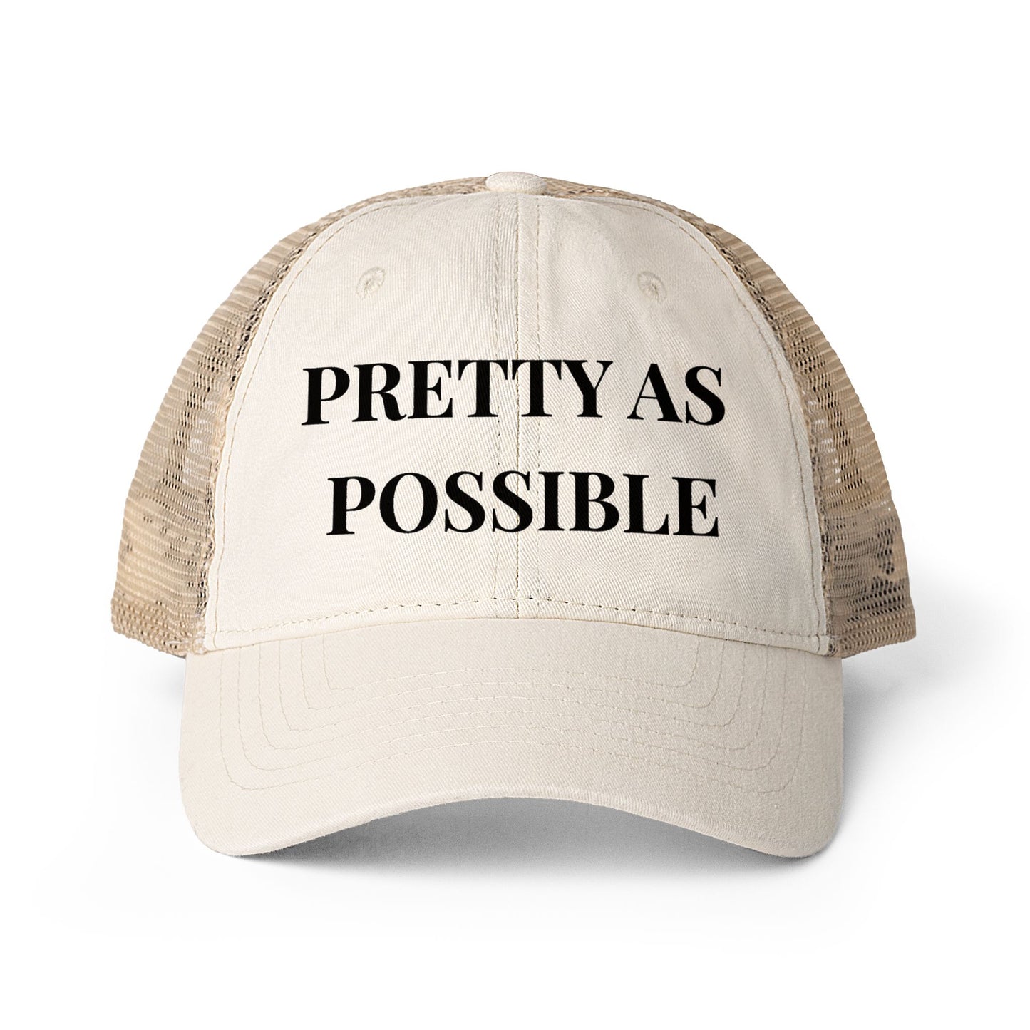 Women's Washed Mesh-Back Cap