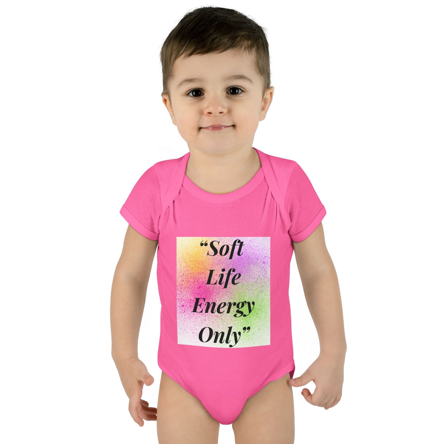 Cute Soft Life Energy Only Baby Bodysuit