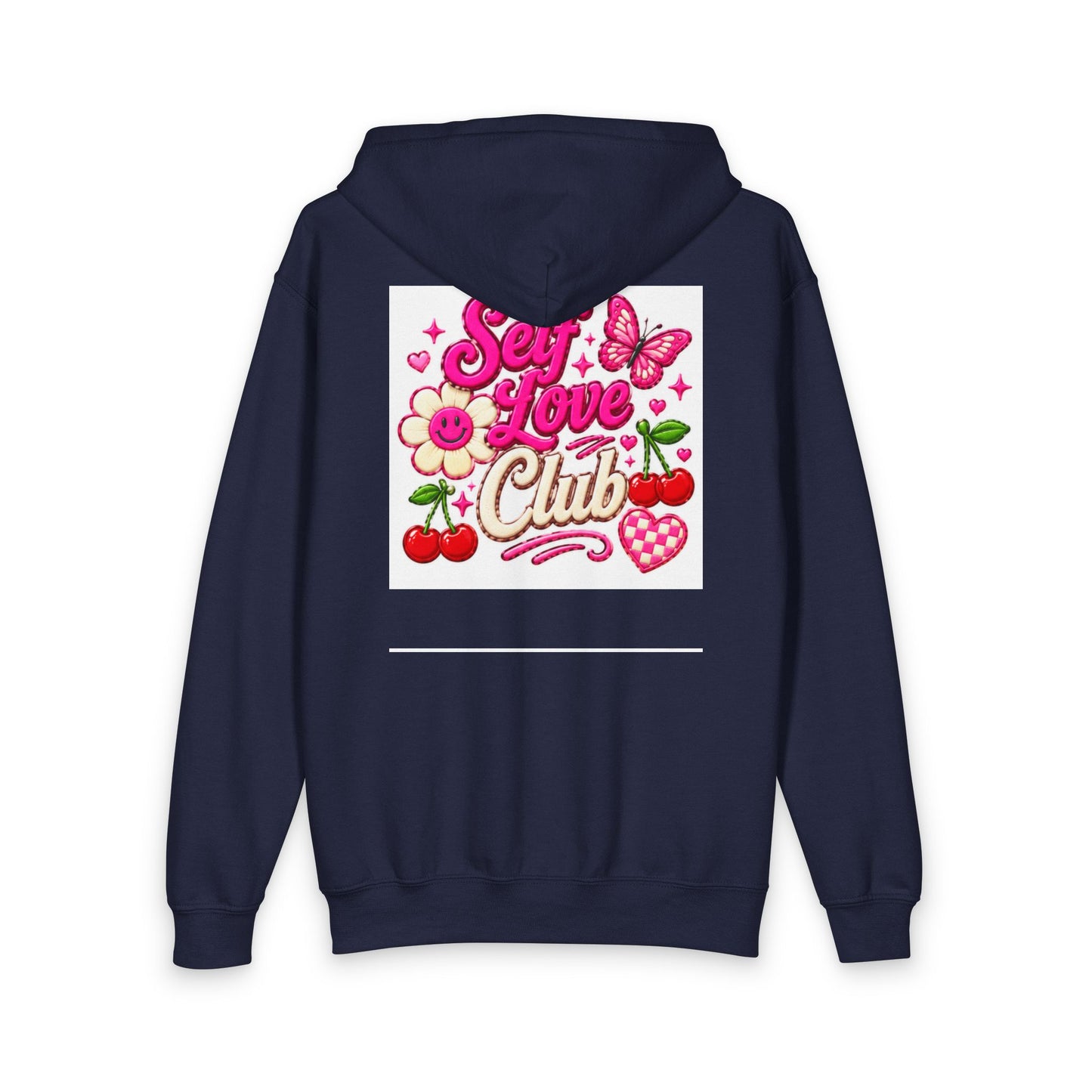 Say Love Club hoodie | Youth Zip-Up Hoodie