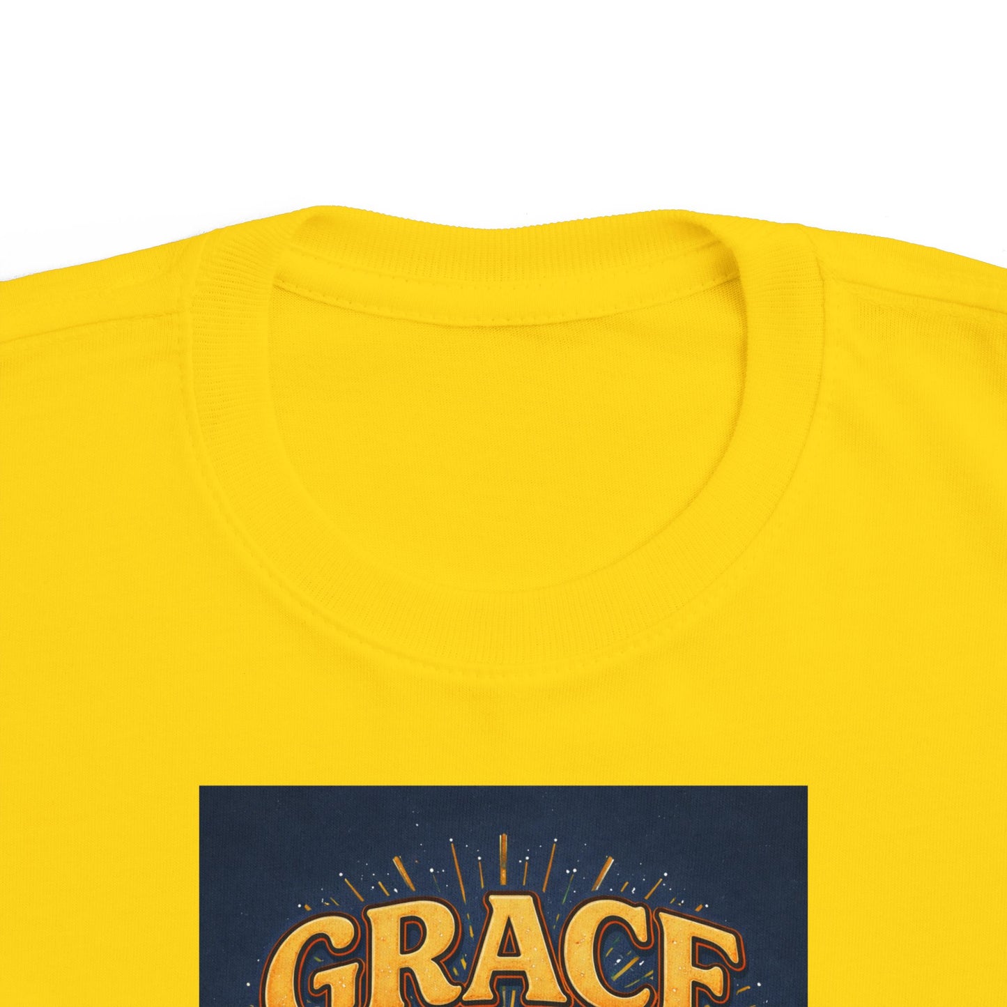 Grace Over Grind Retro Inspirational Toddler T-Shirt