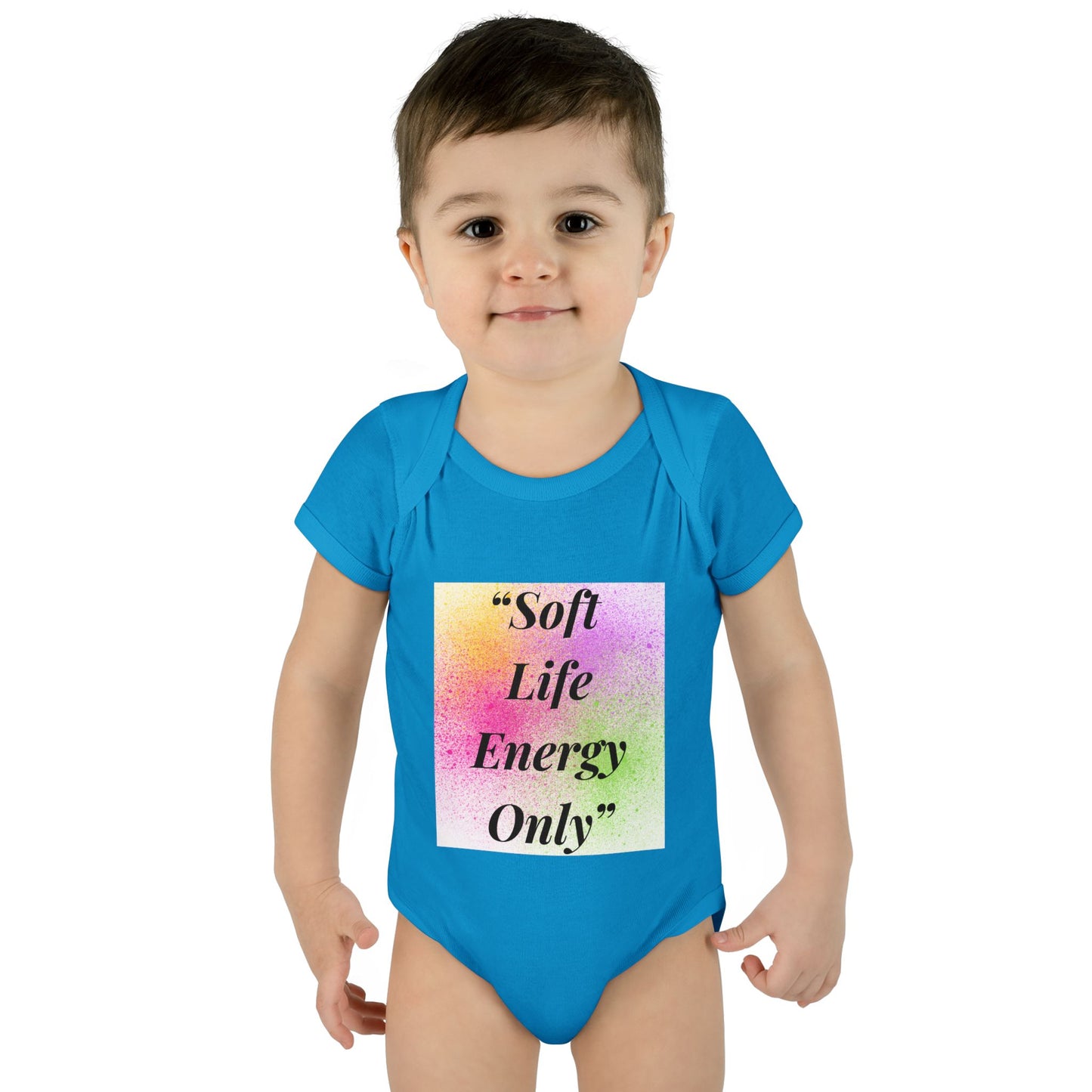 Cute Soft Life Energy Only Baby Bodysuit